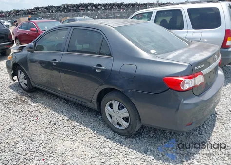 2012 Toyota Corolla L z USA, uszkodzony, nr VIN 2T1BU4EEXCC906367